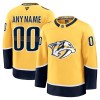 Nashville Predators tröja Customized Fanatics Premium 2024-25 Gul Hemma - NHL Tröjor Herr